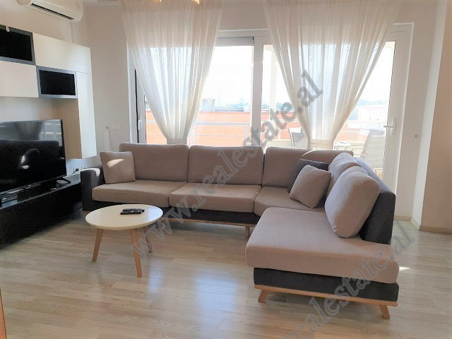 Two bedroom apartment for rent in Peti Sreet in Tirana.

The apartment is situated on the fourth f